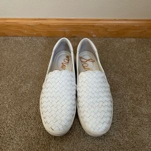 Sam Edelman leather slip on sneaker